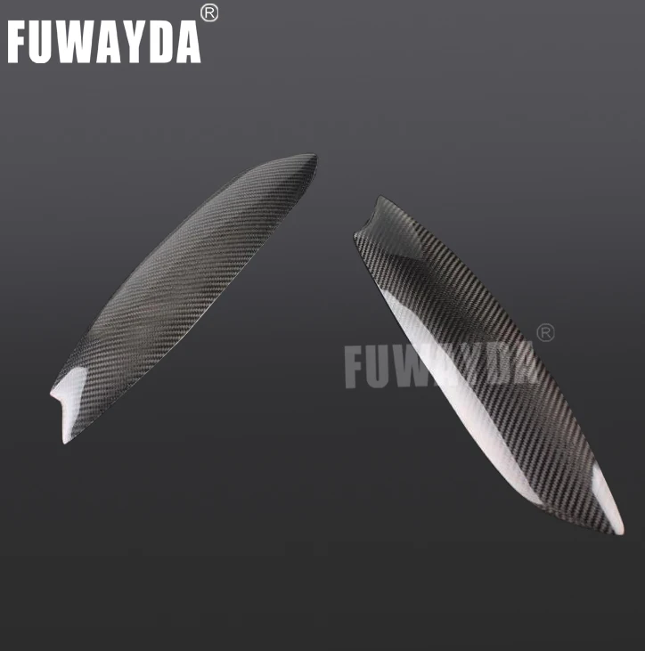 FUWAYDA High Quality Real Carbon Fiber decoration Headlights Eyebrows Eyelids cover for Volkswagen VW golf 5 MK5 2005 2006 2007