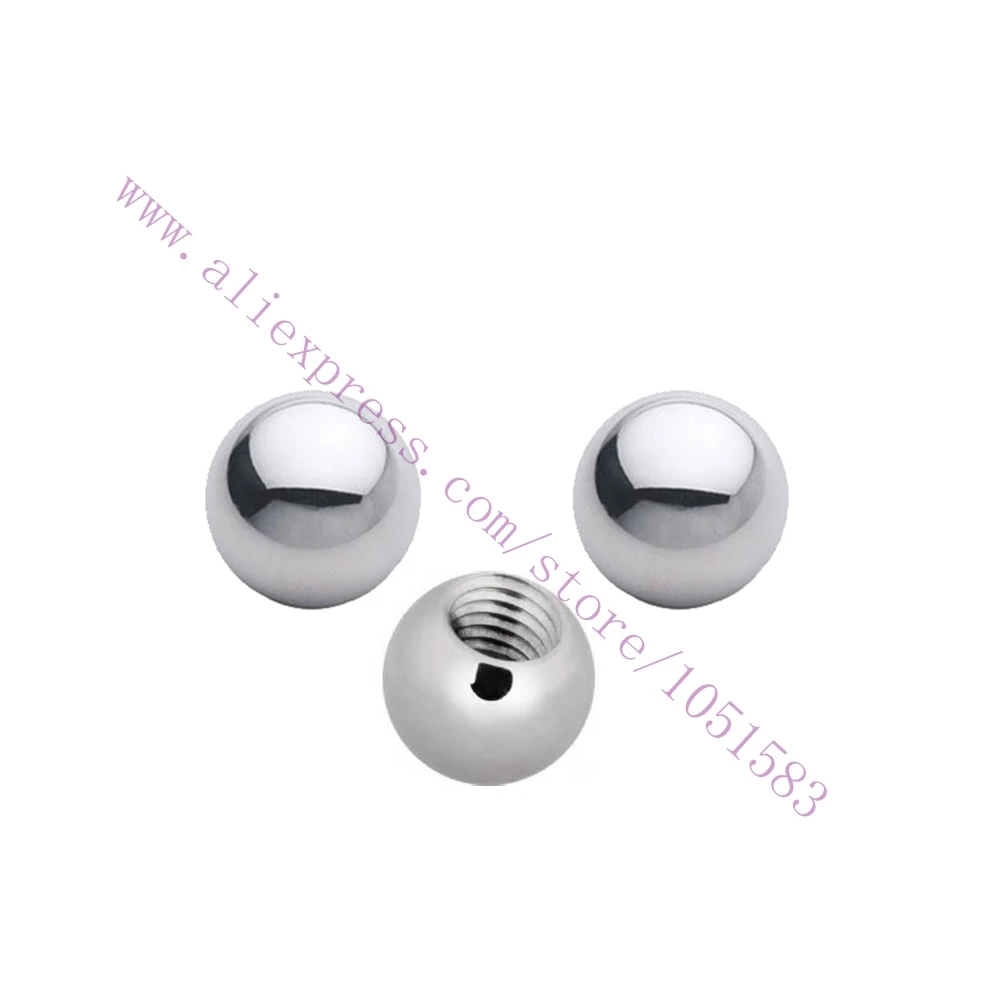 

20pcs 9mm Stainless Steel Ball with M4 Threaded hole for kossel800 delta 3d printer Accessories ,customization service