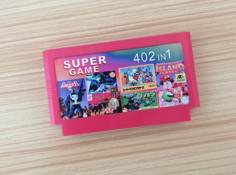 402 in 1  8 bit 60 pins Game Card