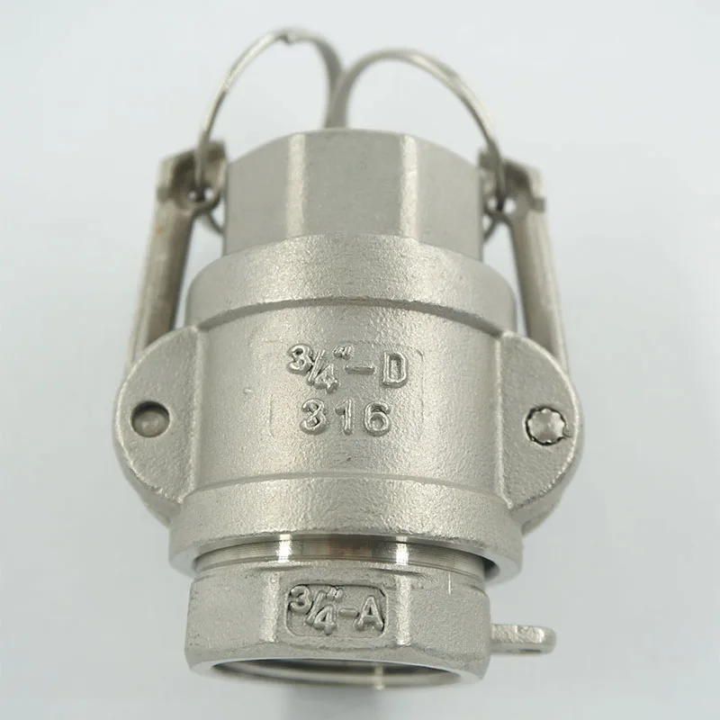 SS304 Female Coupler Adapter, Stianless Steel, Quick Camlock, Disconnection Coupling, BSPT Female Thread, 1/2 