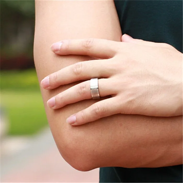 Anello Biblico Con Croce Di Preghiera, Ornamento A Mano In - Foto 1