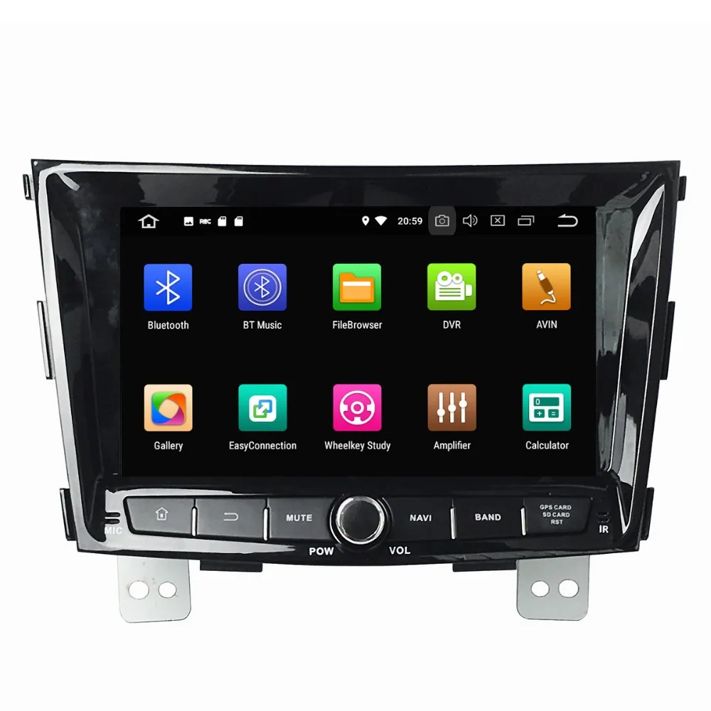 

Автомобильный DVD-плеер Aotsr Android 8,0 7,1 С GPS-навигацией для Ssangyong Tivolan 2014, мультимедийный радиомагнитофон 2 DIN, 4 Гб + 32 ГБ