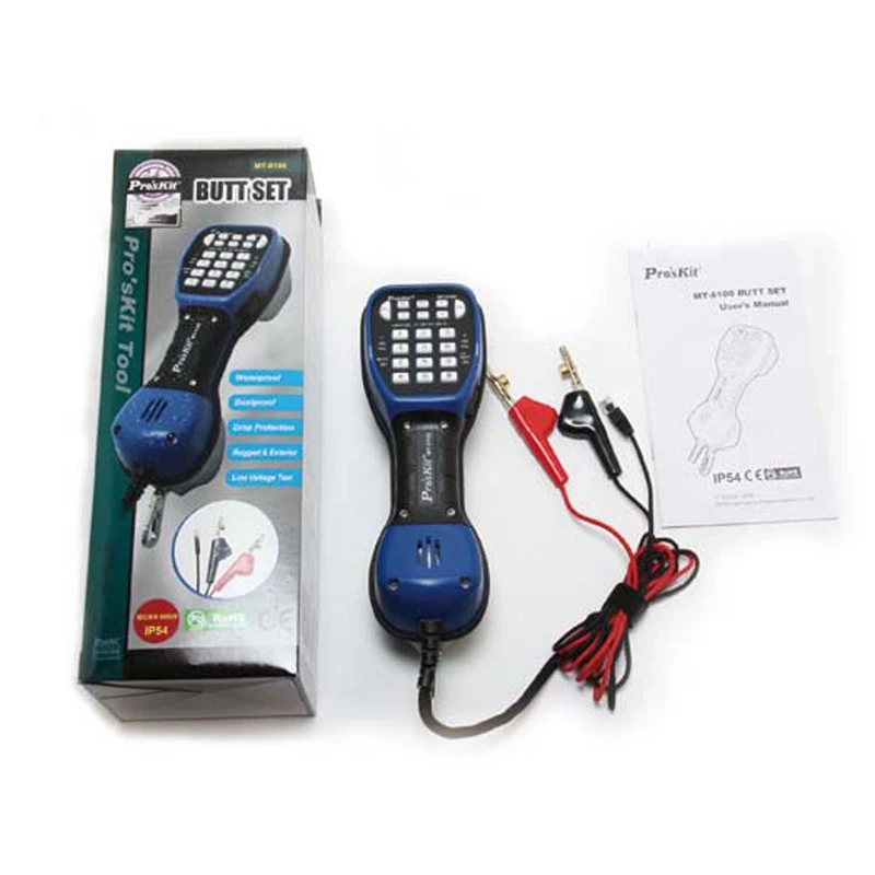 MT-8100 Waterproof Telephone Tester Telephone Telecommunication Check Machine Test Phone