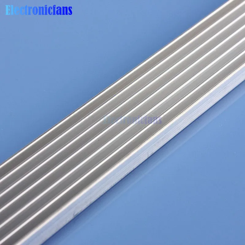 Silver-White Heat Sink LED 150x20x6mm Heat Sink Aluminum Cooling Fin