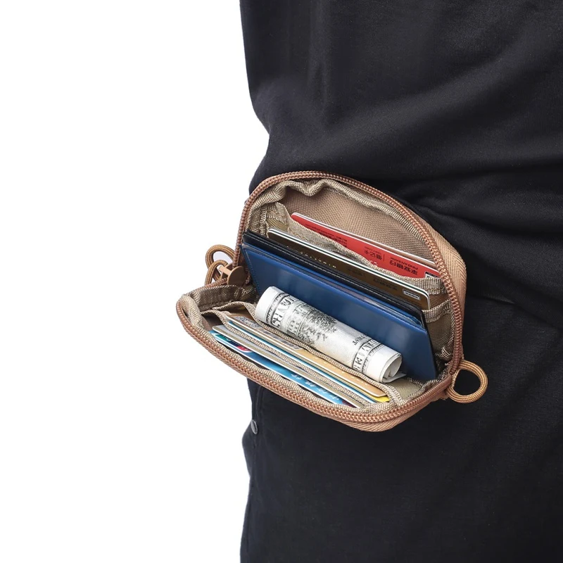 Hunting Waist Bags Portable Coin Purse Wallet Travel Set Card Slot Tactical Key Bag