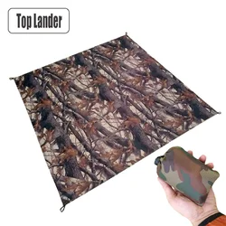 Esterilla de camping impermeable ultraligera con bolsillo plegable