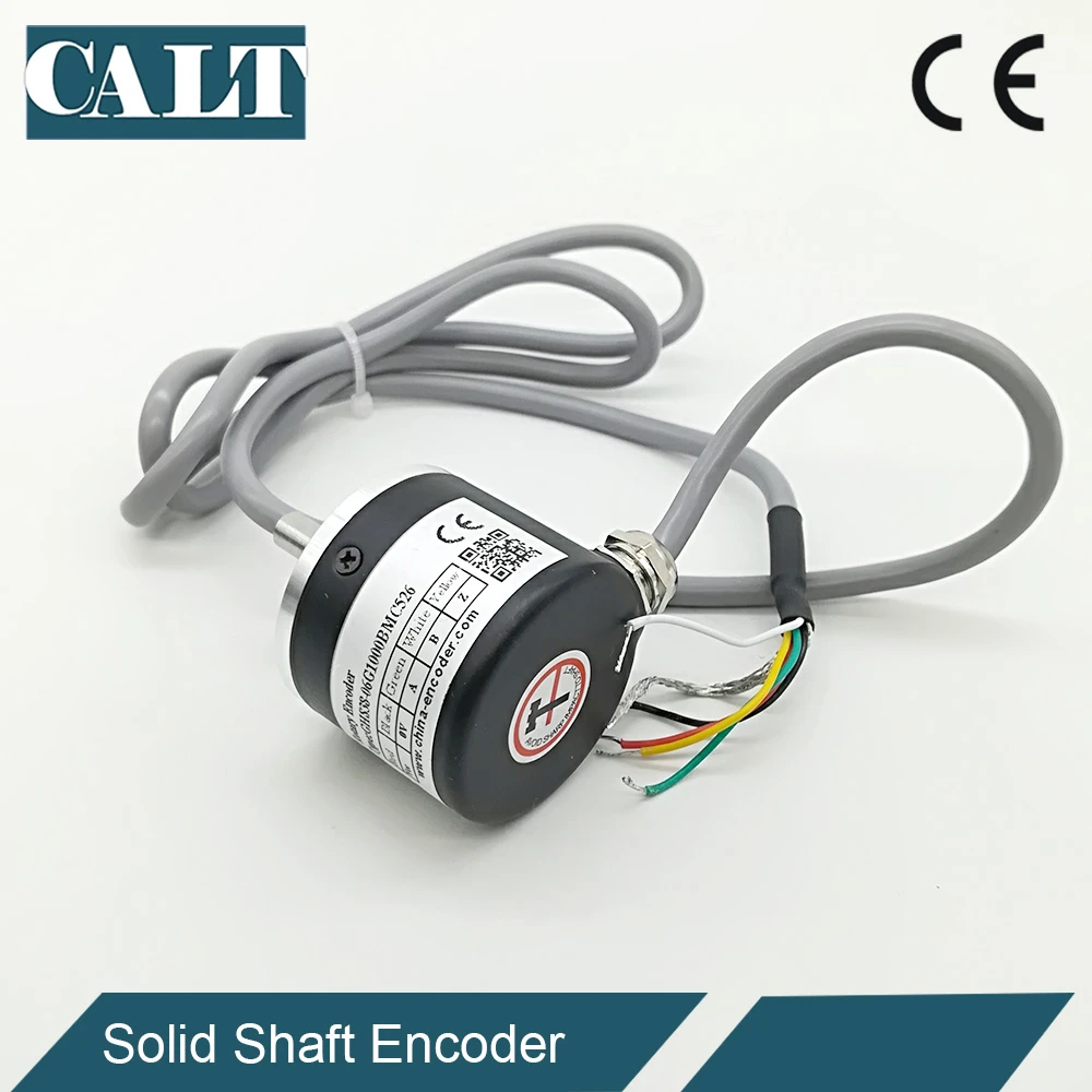 

Good Price 38mm 5v Line Driver Incremental Rotary Encoder 360 500 1000 1024 2000 2500 PPR Pulse GHS38 Similar to E6B2 Encoder