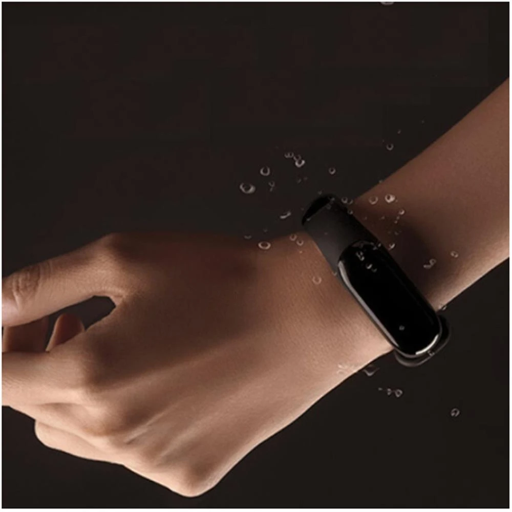 Origina Xiaomi Mi Band 3 Smart Wristband OLED Big Touch Screen 5ATM Waterproof Push Message Heart Rate Tracker Wristband Watch