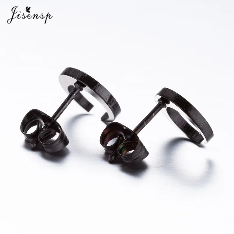Jisensp New Vintage Crescent Moon Earrings for Women Fashion Jewelry Moon Horn Stud Earrings Christmas boucle d'oreille image 4