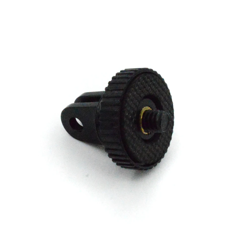 อะแดปเตอร์ยึดสกรูขาตั้งกล้องขนาดเล็กใหม่2ชิ้น/ล็อต1/4 "อุปกรณ์เสริมโมโนพอดสำหรับกล้อง GoPro HERO 12 11 10 9 8 7 6 5 4 3 + 3 2 Xiaomi Yi