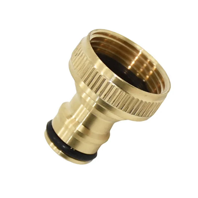 Brass tap 3/4 Female Quick Connector Washing Machine Garden water gun Quick Connect adapter 1pcs