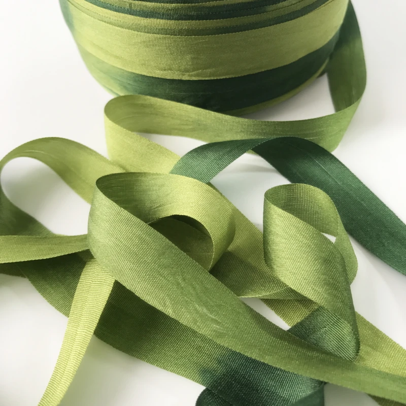 13mm,100% real pure silk woven double face taffeta silk ribbons for embroidery and handcraft project,gift packing