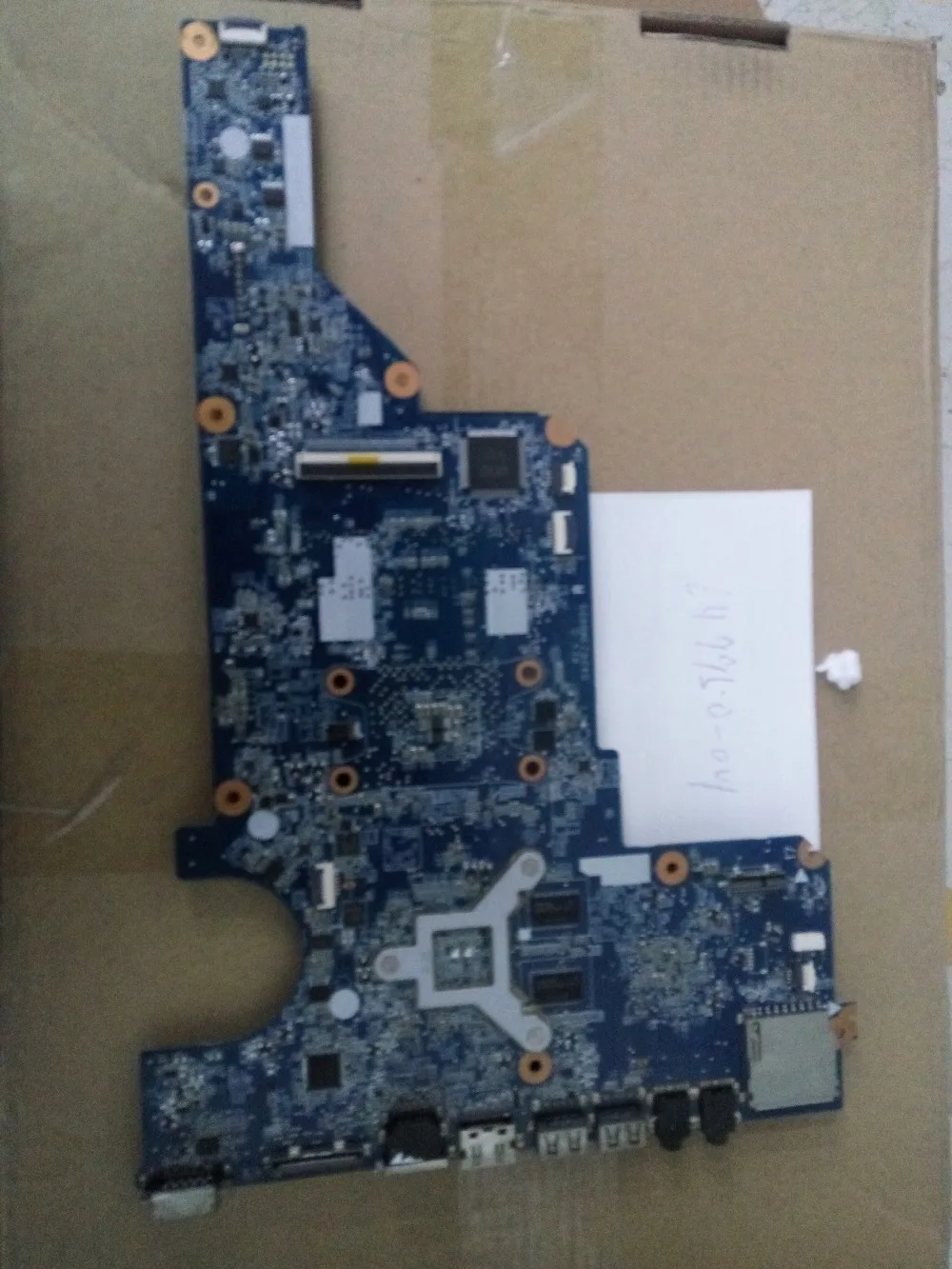 649950-001 vuelta conectar con placa base G4 prueba completa de vuelta con junta