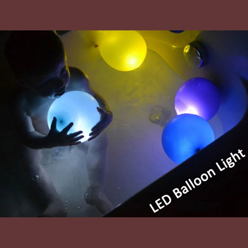 

50 Pcs LED Mini Submersible Balloon Paper Lantern Lights for Wedding Party Floral Decoration Submersible Light for Balloons