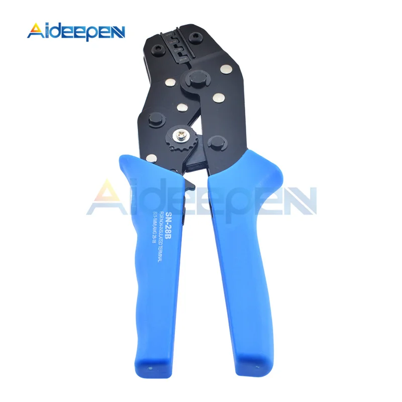 ساحة دوبونت الذكور والإناث محطة المكشكش أدوات ، SN-28B دبوس العقص أداة ، 0.1-1.0 مللي متر ، 2.54 مللي متر ، 3.96 مللي متر ، 28-18AWG