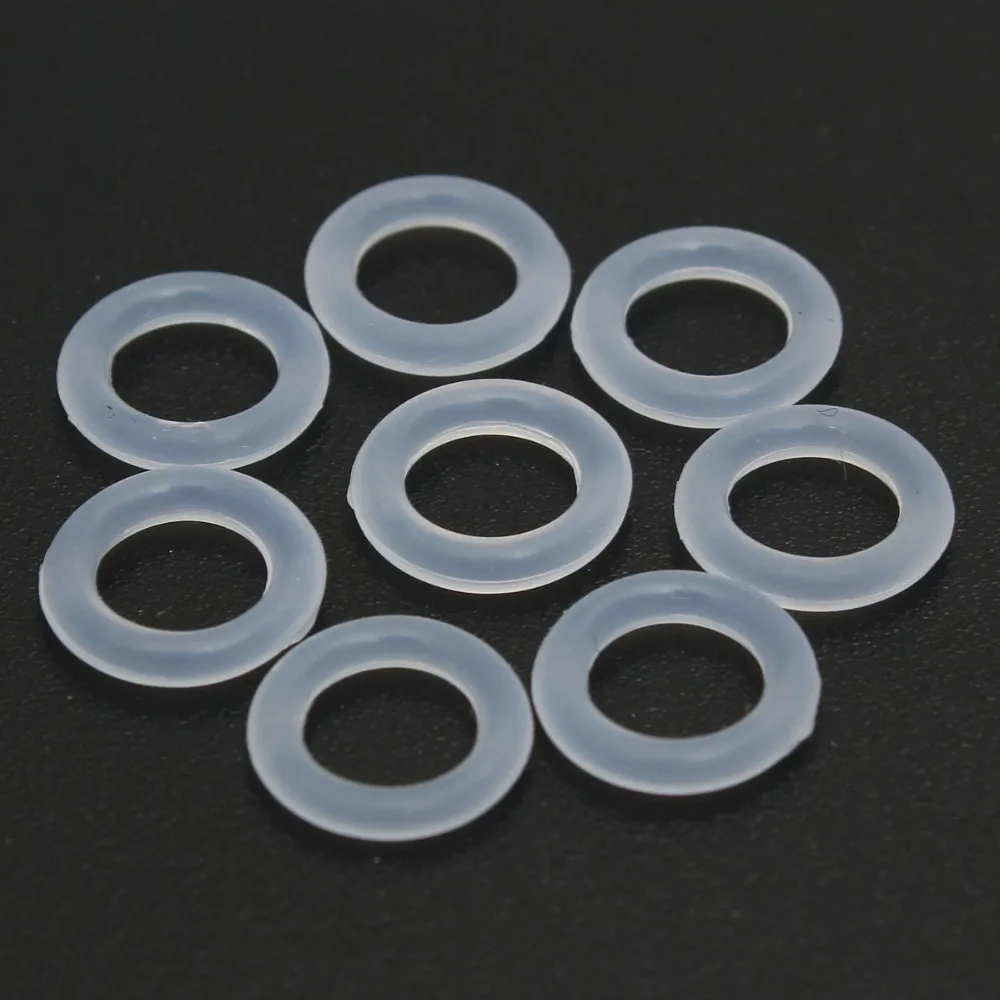 OD 15mm 16mm 17mm 18mm 19mm 20mm 21mm 22mm 23mm 24mm 25mm 26mm 27mm 28mm x CS 2.4mm Silicone Rubber O-Ring Seal Gaskets