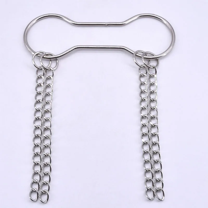 Chain Shackle Escape Handcuff Escape - Silver Color Magic Tricks Stage Close-up Street Accessories Gimmick Comedy Mentalism