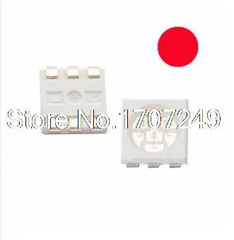 2015 Direct Selling Real Surface Mount New Led Diode 100pcs/lot 5050 Bright Red Led Light-emitting Diodes