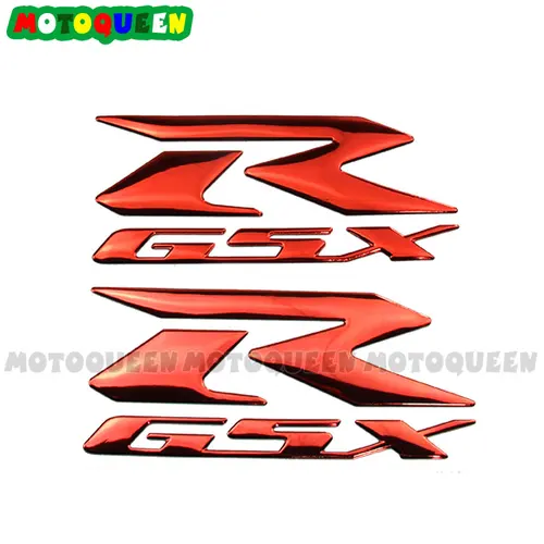 Imagen 2 del producto Calcomanías decorativas 3D para motocicleta, pegatinas con logo, insignia emblema para GSX 250 400 600 750 1000 1300 K1 K2 K3 K4 K5 K6 K7 K8 K9