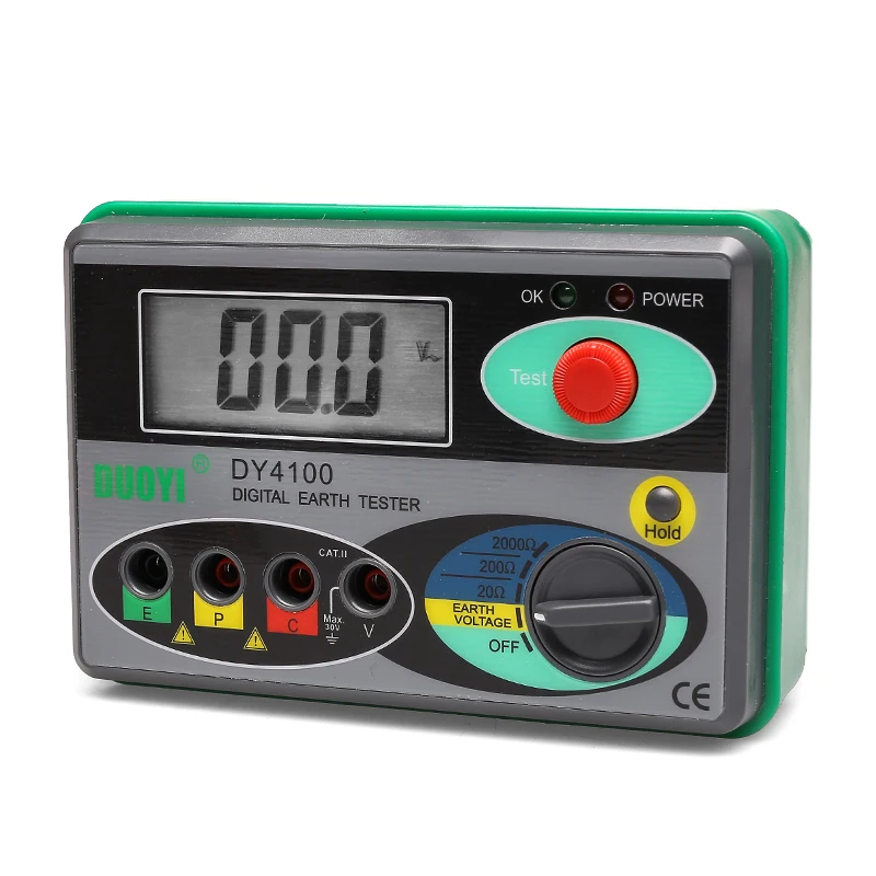 

One more DY4100 grounding resistance tester digital grounding resistance meter lightning protection test ground tester