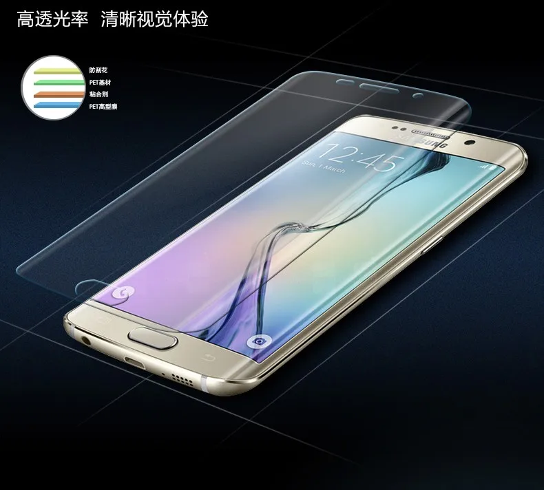 2Pcs Soft TPU Film Front Back Screen Protector For Samsung Galaxy S6 S7 Edge S8 S9 S10 S20 Note 8 7 FE 9 10 Plus 20 Ultra