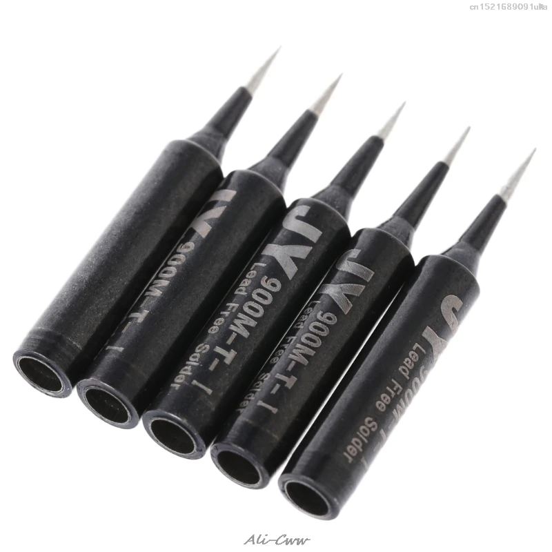 2018 5Pcs Lead Free Replacement Soldering Solder Iron Tips 900M-T-I For Hakko Saike 936 852d+ 909D