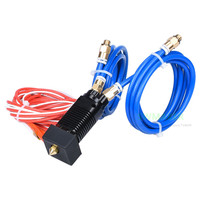 Upgrade 12/24V 2 In 1 Out Extruder Hot End Kit Dual-color 1.75MM For CR-10S PRO Ender-3 CR-X CREALITY 3D Printer