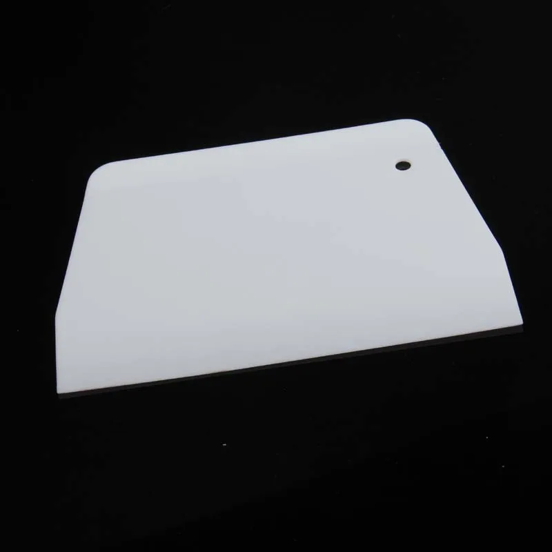 Aomily Durable Trapezoid Scraper Spatula Fondant Cake Dough Pizza Tool Kitchen Multifunction Slicer Blade Plastic Cake Tool L/S