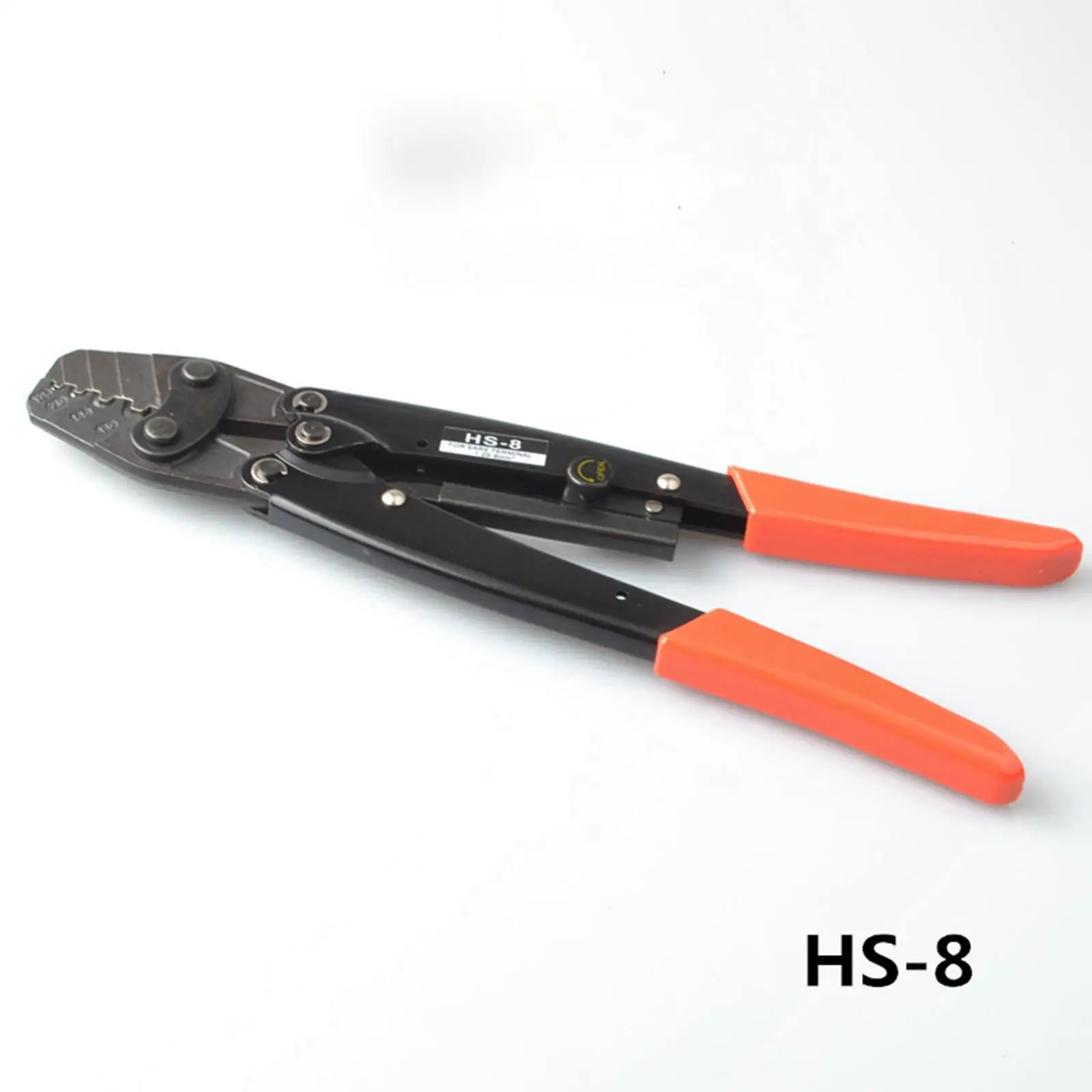 16-7AWG 1.25-10mm2 Non-insulated Terminals Point Type Ratchet Crimping Plier