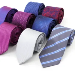 Men's Formal Striped Ties Solid Color 8cm Business Classic Jacquard Necktie Accessories Daily Wear Cravat NO.1-20