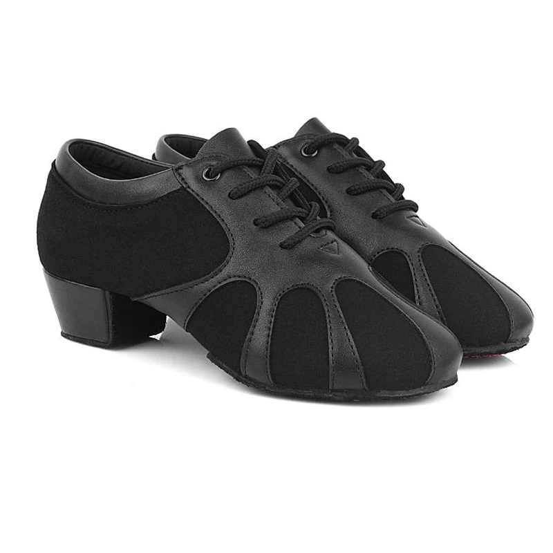 

Children Latin Dance Shoes Boys Sports National Sneakers Standard Dance Shoes Soft Bottom Men Ballroom Dancing Square