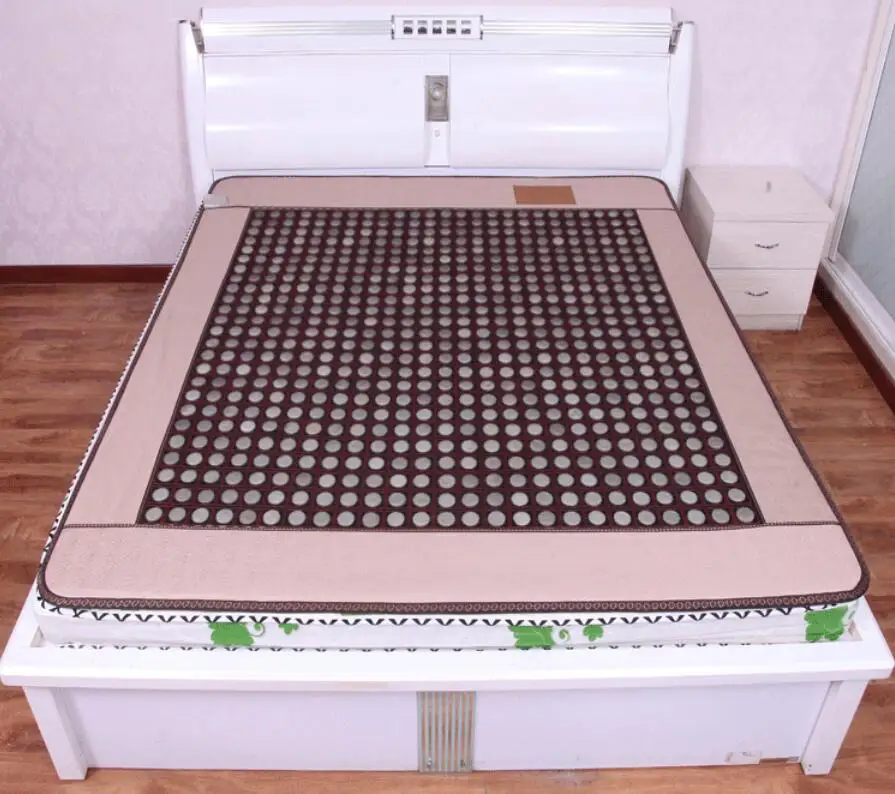 

Natural jade mattresses, double temperature dual control tomalene germanium mattress, far infrared heating stone mattress health