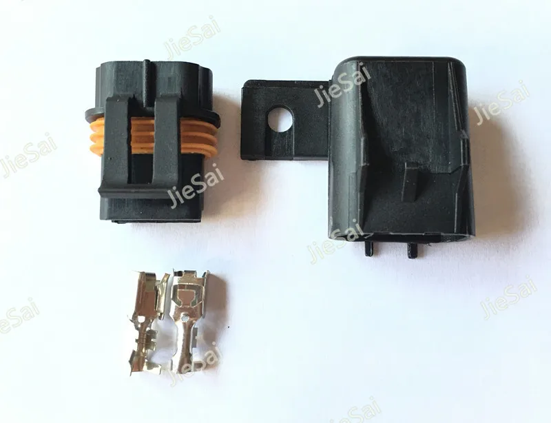 2 Pin 12033769 54200521 12033731 Female And Male Sealed Connectors For Inline Fuse Wiring Automotive Connector