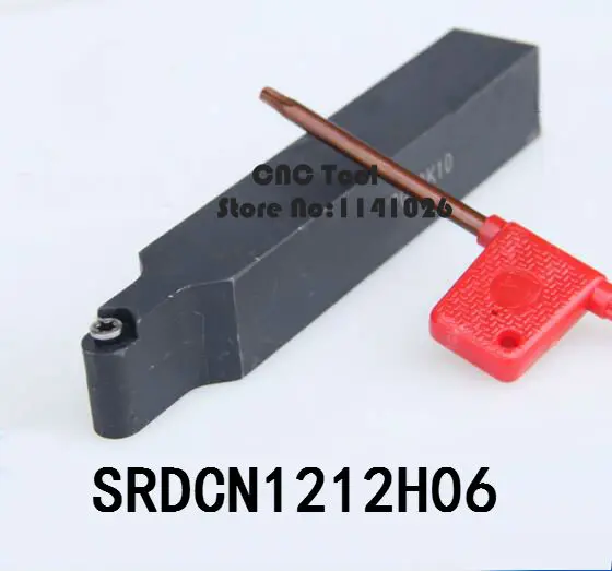 SRDCN1212H06 12*12mm Metal Lathe Cutting Tools Lathe Machine CNC Turning Tools External Turning Tool Holder S-Type SRDCN