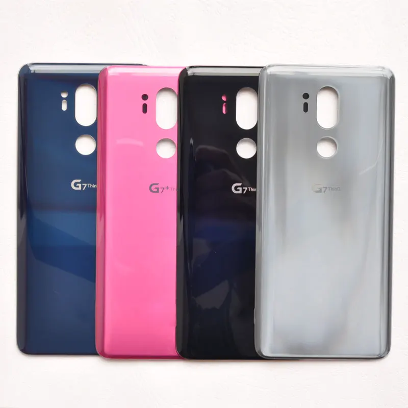 

ZUCZUG New 3D Glass Battery Cover For LG G7 ThinQ G7+ G710 G710EM Rear Housing Back Case With Adhesive+Logo