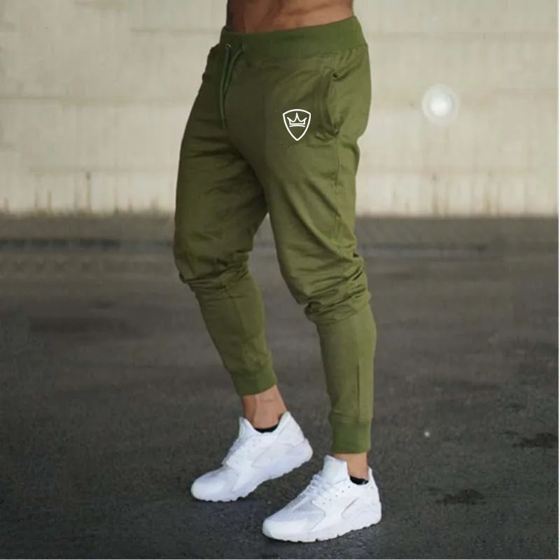 

2018 Spring Summer Men's Pants Casual Elastic Waist Loose Long Trousers Fashion Male Sweatpants Cargos Joggers