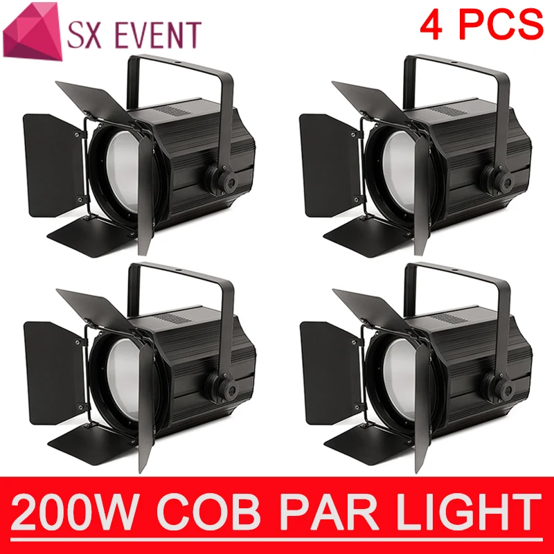 

High power original led light source Studio 200w cob cold white warm white 2in1 par stage lighting