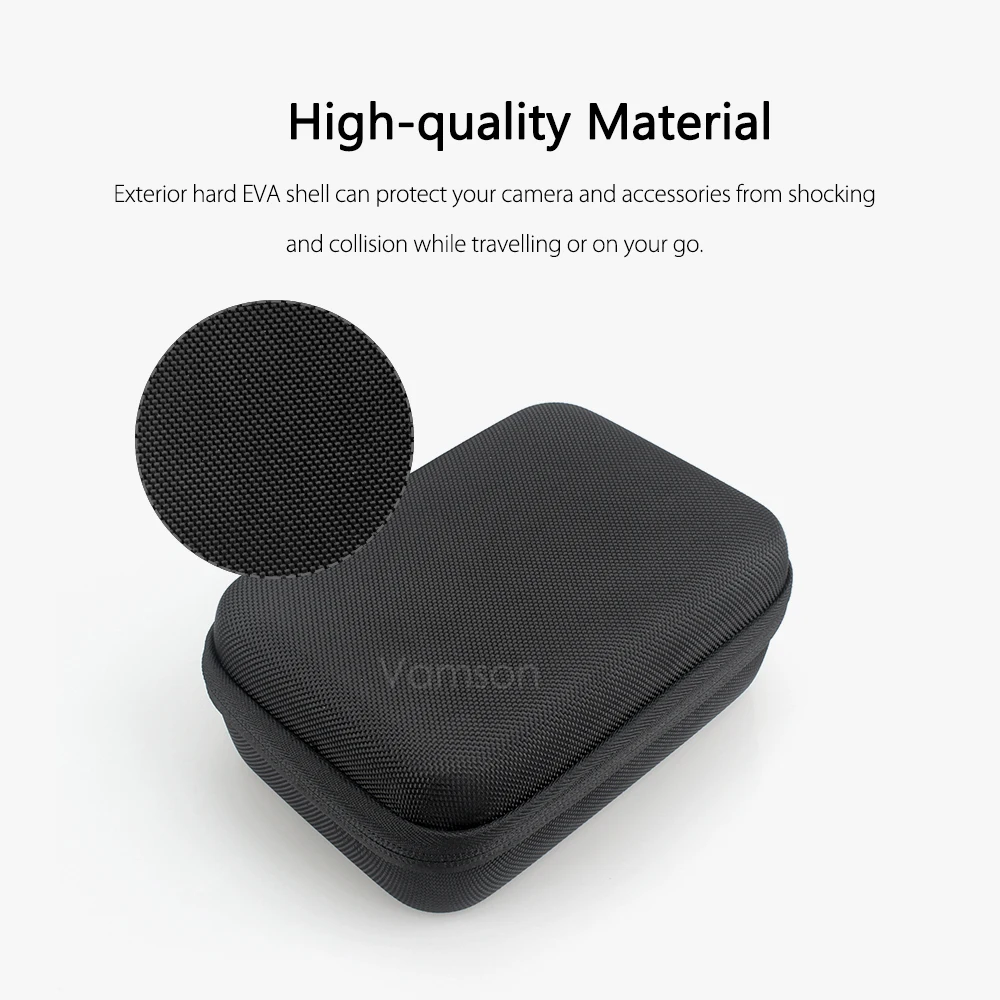 Vamson for Go pro Action Camera Case for GoPro Hero 12 11 10 9 8 7 6 5 4 3 Hero4 Session for EKEN For Xiaomi Yi 4K Box VP803