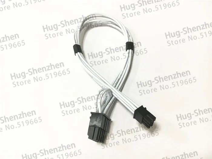 mini 6pin to pcie 8pin 8 pin video card power cable support for Mac pro G5 GTX480 gtx680  gtx570--1pcs/lot