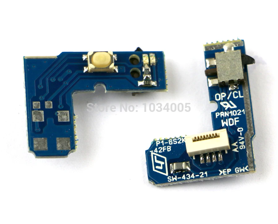 10 sztuk/partia Płytka włącznika/wyłącznika/resetu zasilania do PS2 Slim 70000, części zamienne do naprawy