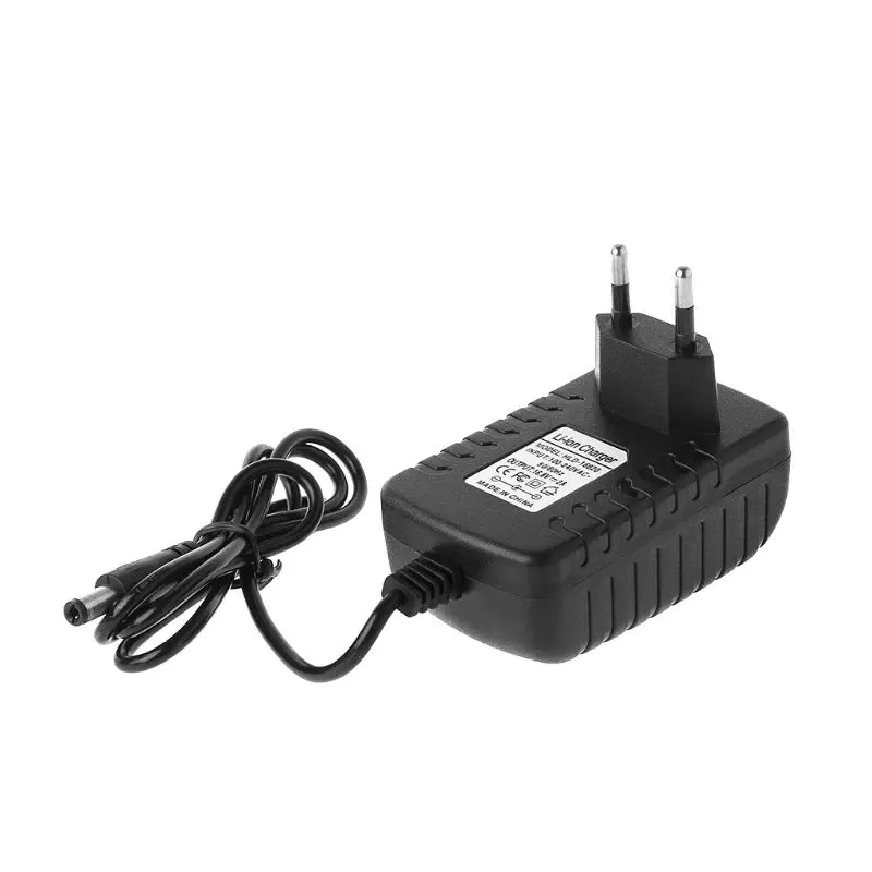 Зарядное устройство для литий-ионных аккумуляторов 4S, 16,8 в, 2 А, вилка стандарта ЕС/США, для литий-ионных аккумуляторов 18650, 14,4 В, 4 серии, настенное зарядное устройство 110-245 В