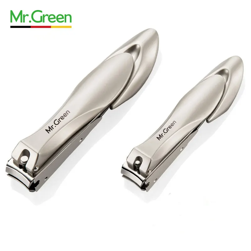 Mr. green-tesoura para cortar unhas, de aço inoxidável, tamanho médio, alta qualidade, cortador de unhas, tesoura cutícula, manicure, aparador, ferramenta para arte de unha