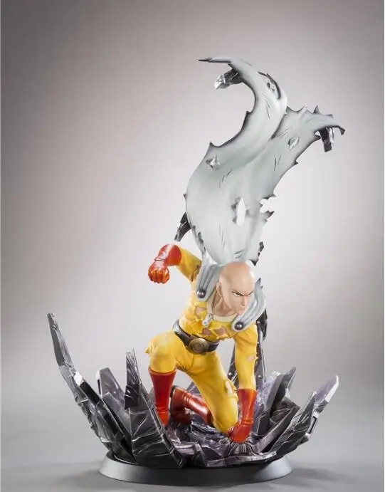 24cm ONE PUNCH MAN Saitama Anime Cartoon Action Figure PVC toys Collection figures for friends gifts