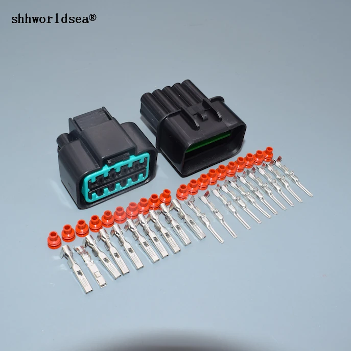 shhworldsea 10pin 2.2 auto housing plug PK501-10020 electric 10p for Modern Kia headlamp plug connector PB621-10020 PB625-10027