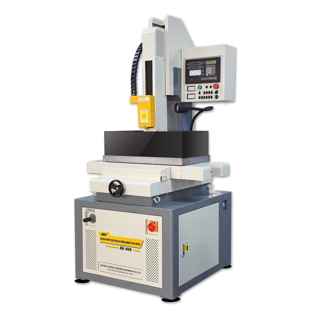 الأسهم الأمريكي DK-908 التلقائي EDM السوبر ميني الحفر آلة حفرة السيارات المعادن الصناعية الحفر 0.3-3.0 مللي متر ثقب صغير آلة الحفر