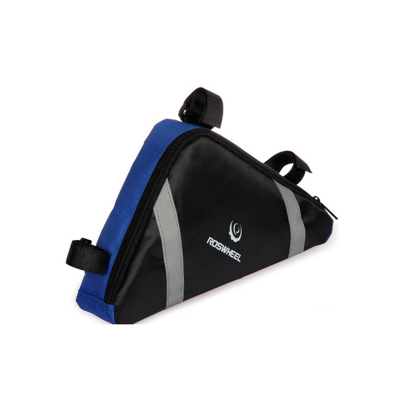 

Bicycle Bag Mountain Outdoors Cycling Triangle With Reflective Article PVC Appearance Simple Practical Cycling Pouch