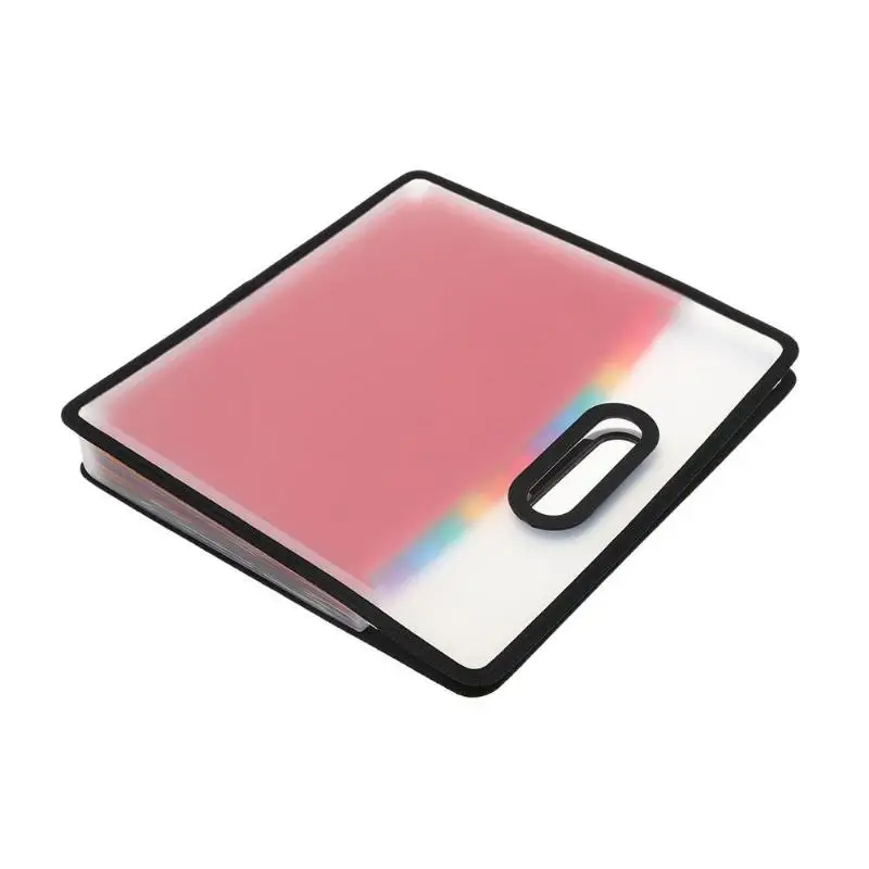 MIRUI 12 Pocke Expanding Document File Folder Rainbow A4 Classification Test Papers Tool Bag Business School Office Supplies