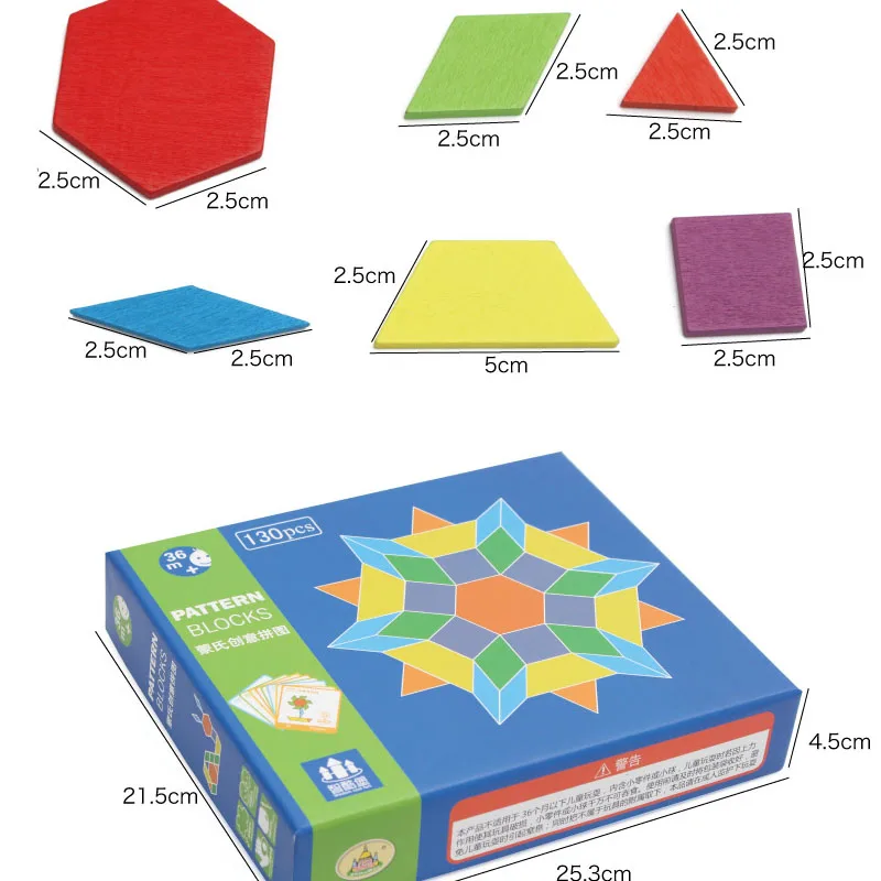 Logwood 130 sztuk Montessori nauka zabawki edukacyjne drewniane zabawki rozwijające kolor kształt geometryczny Puzzle dla dzieci prezent