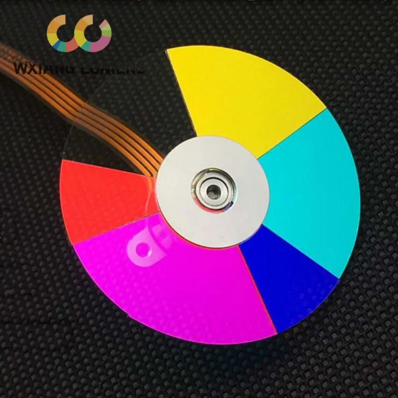 Projector Dichroic Color Wheel Fit for INFOCUS EB26STA DB614ST DB614X 6 Segments 42mm