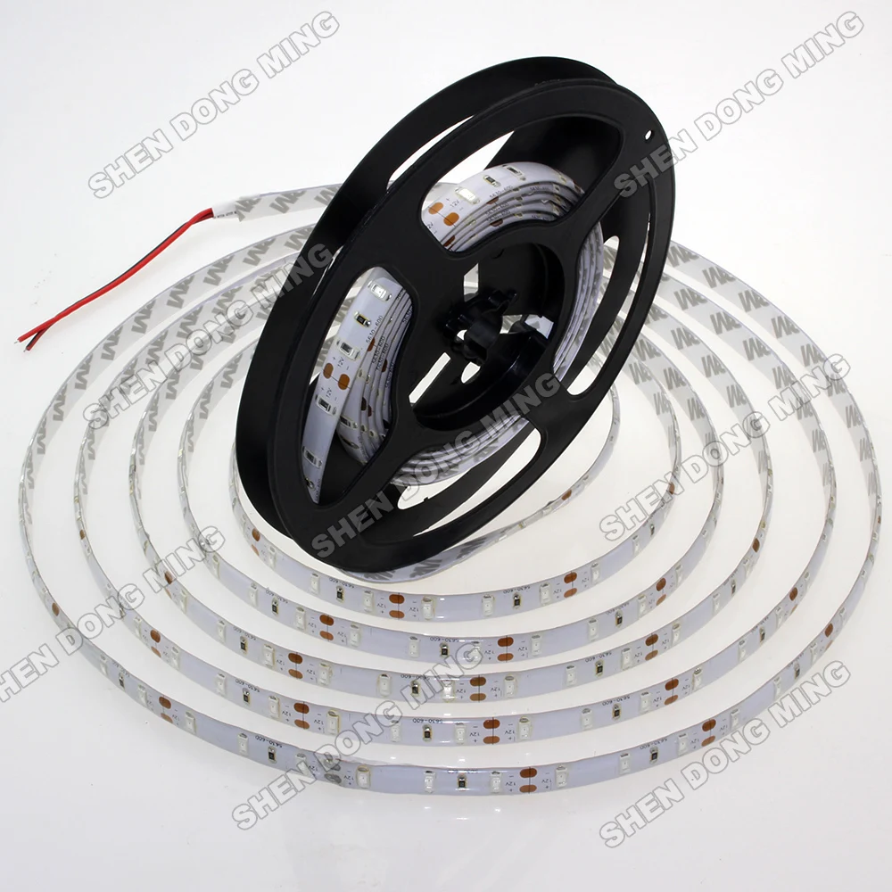 

Blue/green/red waterproof led strip 5630 SMD Water proof IP65 led ribbon DC12V 60Leds/m 14.4w/m flexible led ribbon light